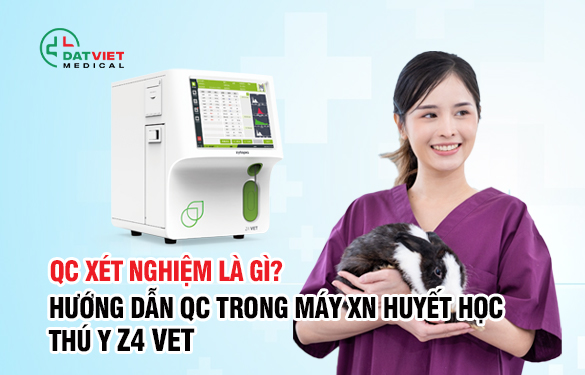 cách thực hiện qc máy huyết học thú y