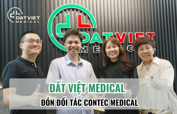 đất việt medical gặp gỡ đối  tác contec