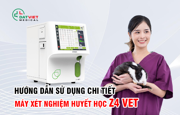 hướng dẫn cách dùng máy xét nghiệm huyết học thú y