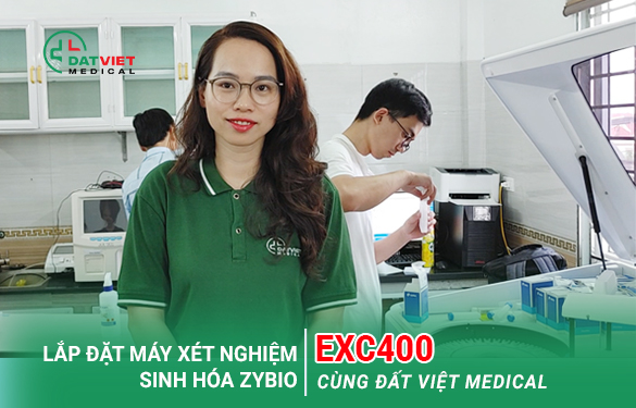 lắp đặt máy xét nghiệm sinh hóa exc400