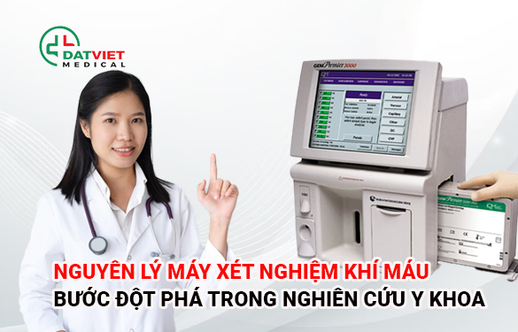 tìm hiểu nguyên lý máy xét nghiệm khí máu