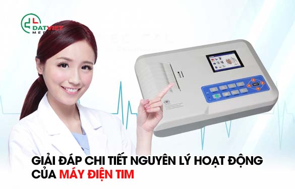 bật mí nguyên lý hoạt động của máy theo dõi điện tim
