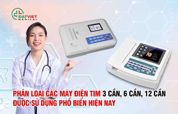 các loại máy xét nghiệm điện tim chính hãng