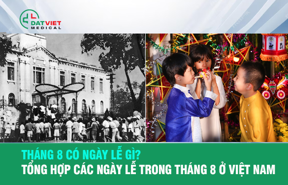 những ngày lễ trong tháng  8