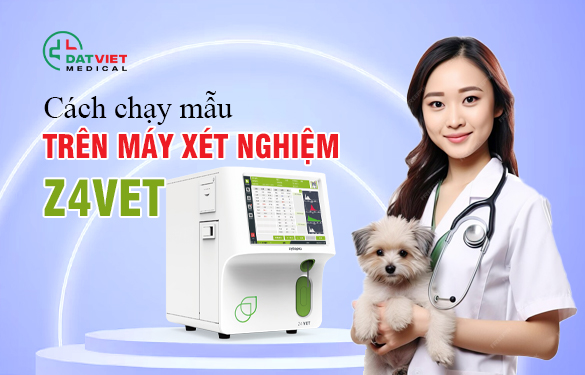 cách chạy mẫu trên máy xét nghiệm chó mèo