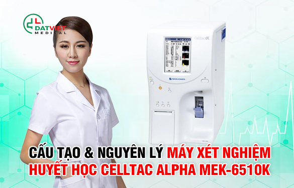 cấu tạo máy xét nghiệm huyết học celltac chuẩn hãng