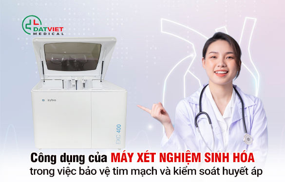 Máy phân tích sinh hóa có vai trò thế nào với sức khỏe tim mạch