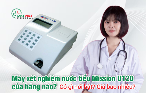 giá máy xét nghiệm nước tiểu mission u120 chính hãng