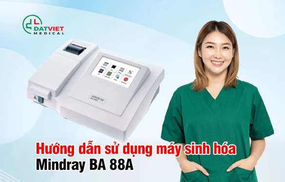 Cách dùng máy sinh hóa mindray BA 88a hiệu quả