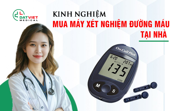 kinh nghiệm mua máy xét nghiệm đường máu