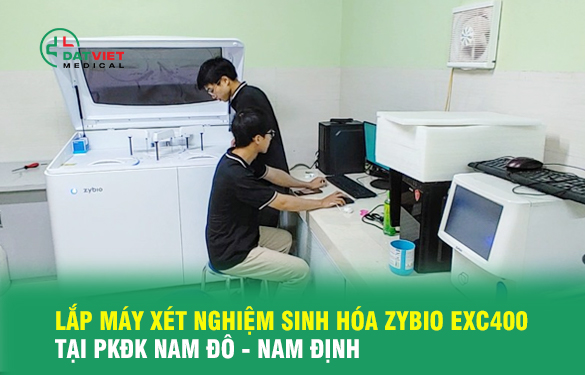 lắp đặt máy xét nghiệm sinh hóa tại phòng khám