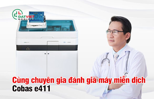 máy xét nghiệm miễn dịch cobas e411 chuẩn hãng