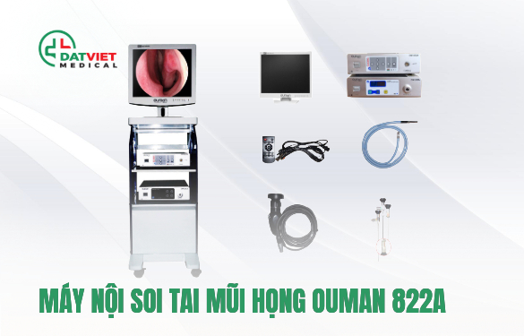 máy nội soi tai mũi họng ouman 822a