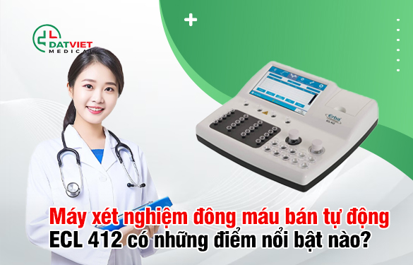 máy xét nghiệm đông máu bán tự động ECL412