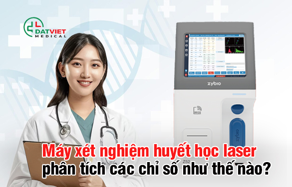 máy xét nghiệm huyết học laser chuẩn