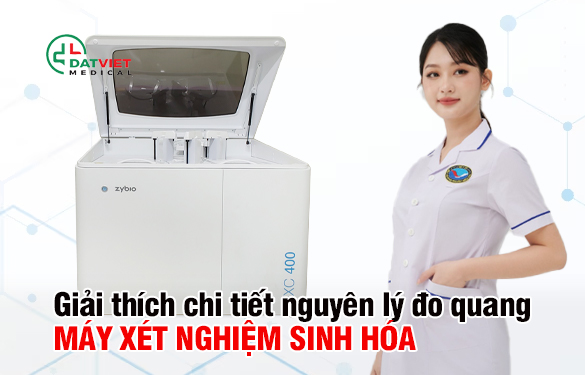 Tìm hiểu vai trò của nguyên lý đo quang trên máy sinh hóa